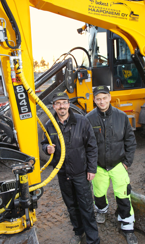 Maanrakennus Haaponiemi Kokkola Kaivinkone